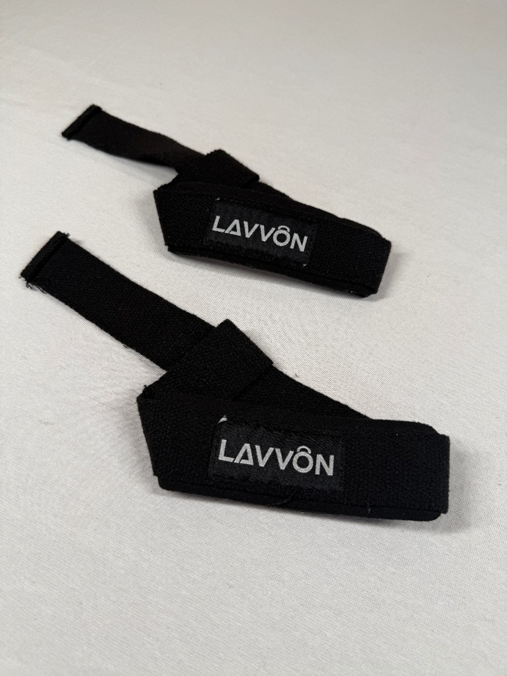 Lavvon Weightlifting Straps - Black